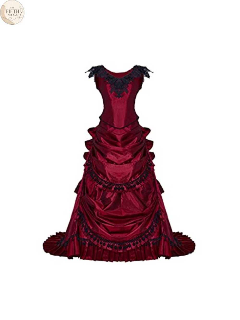 Victorian Bustle Wedding Gown Renaissance Steampunk Ball Dress